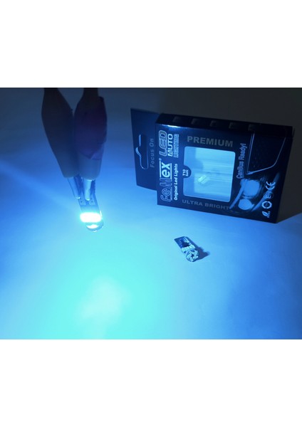 Premium 15SMD Mini T10 LED Ampul Parlak Turkuaz modelleri