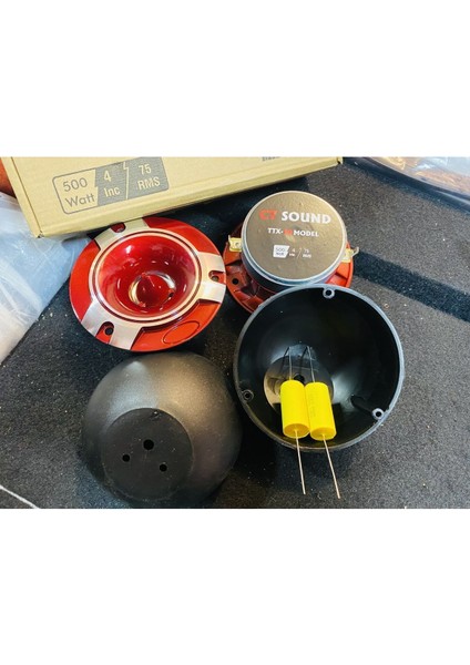 Ct Sound 10 cm Kabinli Twetter Seti
