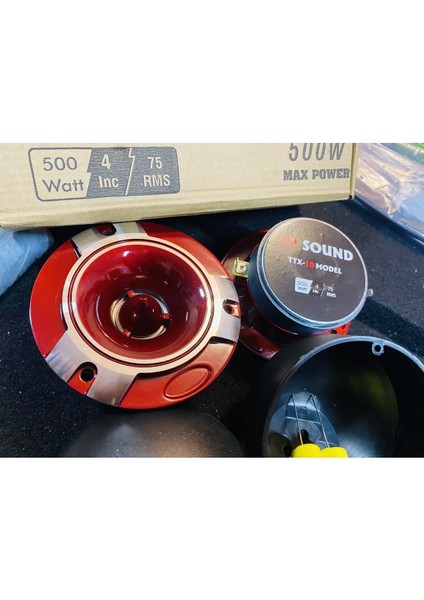 Ct Sound 10 cm Kabinli Twetter Seti fiyatları