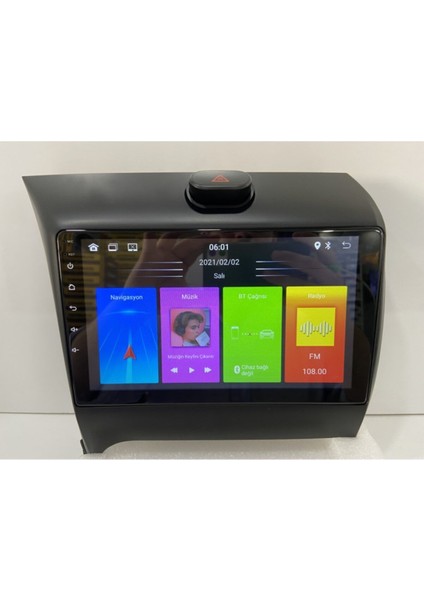 Kıa Cerato Android 14 2-32 Multimedya Carplay-Kamera-Ips modelleri