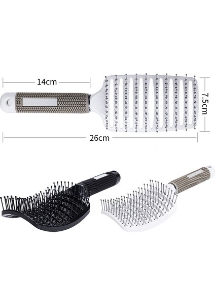 Geen Profesyonel Kaburga Tarak Kuaförlük Tarak Kıvırcık Saç Kaburga Tarak Masaj Saç Fırçası Saç Derisi Saç Fırçası Tarak Saç Şampuanı Fırçalar (Yurt Dışından) indirimleri