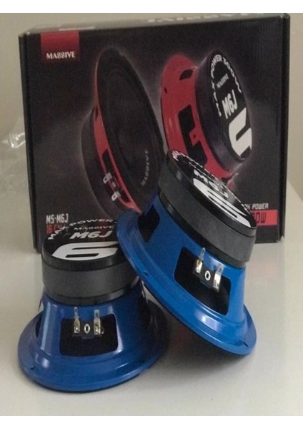 MS-M6J Mıdrange 16CM 120RMS Max Power 350W