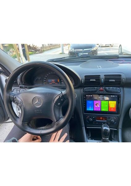 Mercedes W203 C-Clk Uyumlu Android Carplay Multimedya Gps Kamera