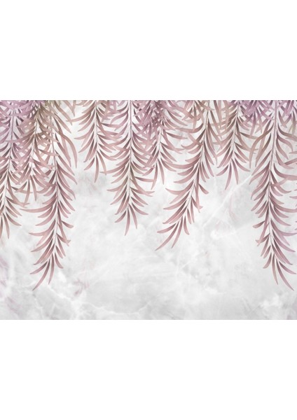 Palmiye Temalı 3D Duvar Kağıdı Renkli 270x250 cm Suya Dayanıklı