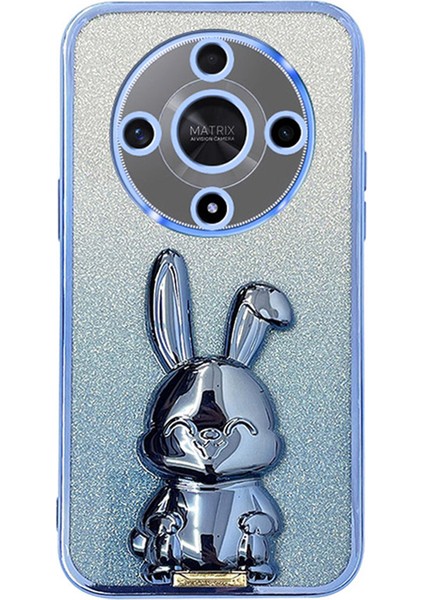 Honor Magic6 Lite 5g / X9B 5g Darbeye Dayanıklı Kickstand Telefon Kılıfı (Yurt Dışından)