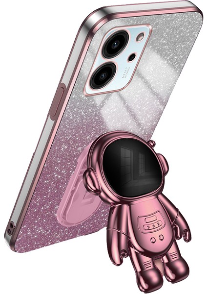 Honor 80 Se 5g Darbeye Dayanıklı Pc + Tpu Kickstand Galvanik Cep Telefonu Kapağı (Yurt Dışından)