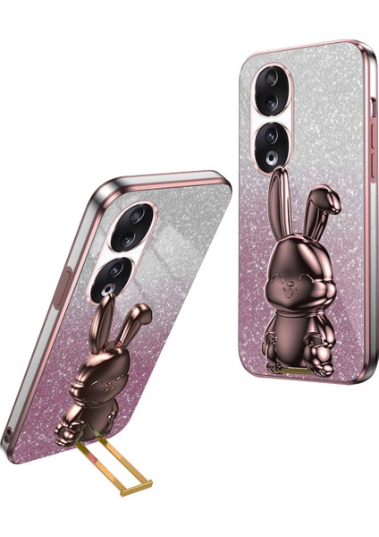 Honor 90 Kickstand Kılıf Koruyucu Telefon Kapağı (Yurt Dışından)