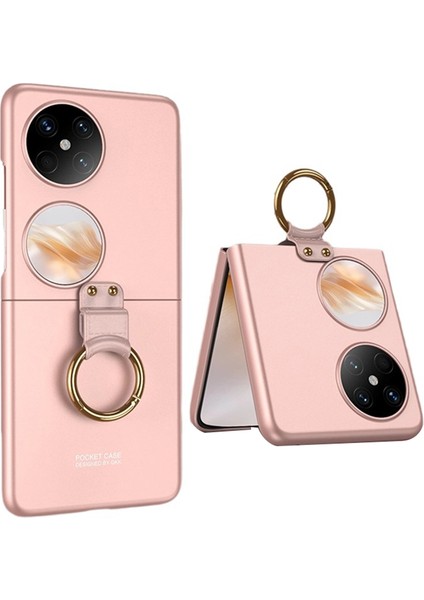 Huawei Pocket 2 Halka Tutucu Kickstand Sert Pc Katlanır Telefon Kapağı (Yurt Dışından)