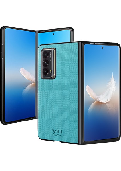 Honor Magic Vs2 5g Darbeye Dayanıklı Pu Deri Kaplamalı Pc + Tpu Kılıf (Yurt Dışından)