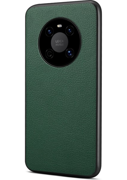 Huawei Mate 40 Koruyucu Kılıf Pu+Pc+Tpu Hibrit Telefon Kapağı (Yurt Dışından)