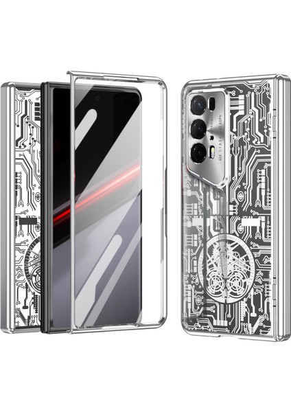 Honor Magic V2 Rsr Telefon Kılıfı Elektroliz Pc Kapağı (Yurt Dışından)