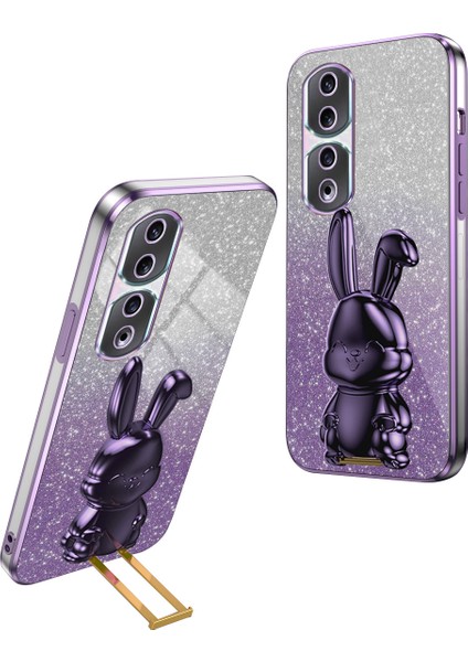 Honor 90 Pro Darbeye Dayanıklı Kickstand Telefon Kapağı (Yurt Dışından)