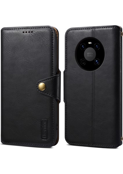 Huawei Mate 40 Deri Telefon Koruma Kapağı (Yurt Dışından)