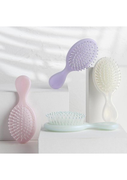06 1 Adet Mini Saç Tarak Salon Saç Fırçası Taşınabilir Kafa Baş Masaj Aleti Saç Combs Moda Şekillendirici Şampuan Saç Fırçası Dolaşık Açıcı Araçları (Yurt Dışından)