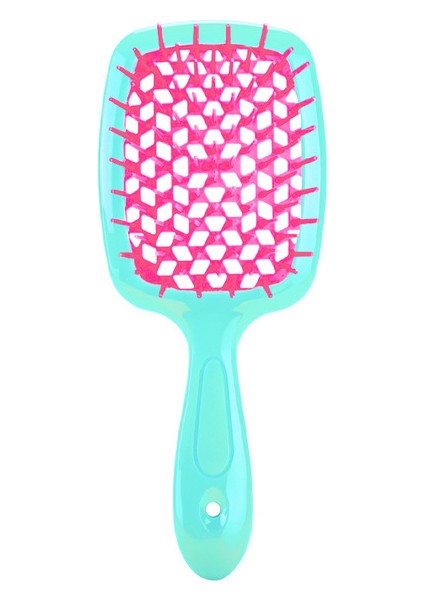 Stil 1 Taşınabilir Saç Fırçası Büyük Kavisli Içi Boş Tarak Masaj Tarak Dairesel Modelleme Aracı Yaratıcı Anti-Statik Masaj Kuaförlük Tarak (Yurt Dışından)