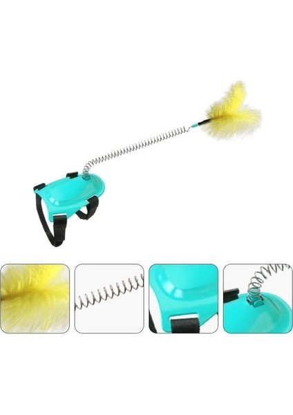 Tüylü ve Yaylı Kedi Ayak Oltası