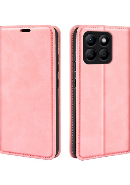 Honor X8B 4g Skin-Touch Pu Deri + Tpu Standlı Telefon Kapağı (Yurt Dışından)