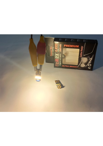 Premium 15SMD Mini T10 LED Ampul Parlak Gün Işığı