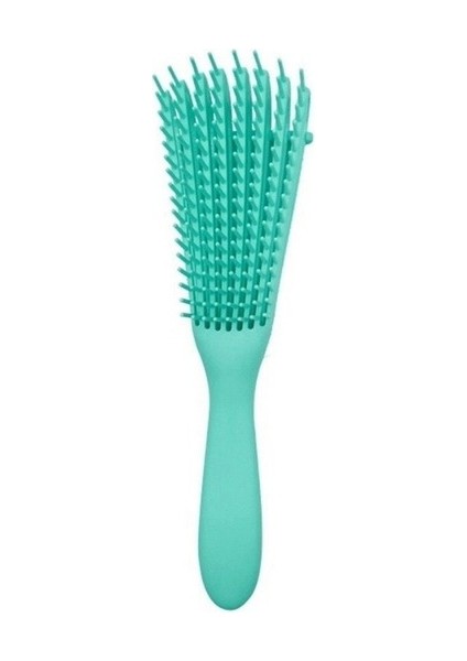 Yeşil Kadın Kafa Derisi Masaj Tarak Karışık Saç Tarak Ahtapot Masaj Tarak Anti-Statik Islak Kıvırcık Saç Fırçaları Salon Kuaförlük Araçları (Yurt Dışından)