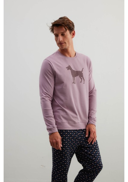 Erkek Pamuklu Uzun Kollu Pijama Üstü fiyatları