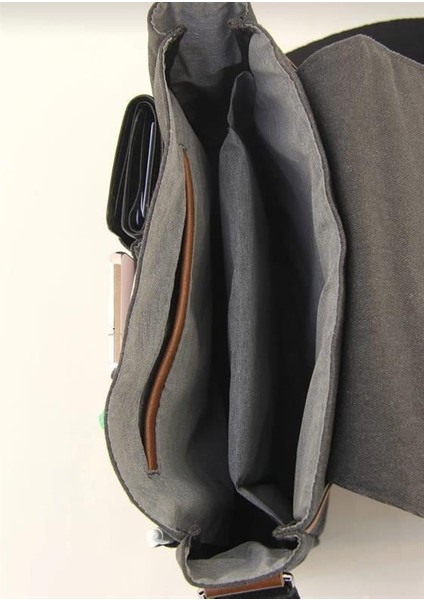 Unisex Taba Su Geçirmez Postacı Iş Okul Evrak Laptop Çantası fırsatları