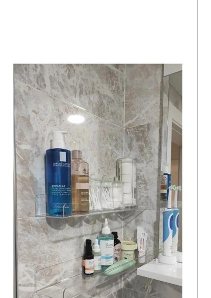 Mutfak Banyo Organizeri Pleksi Kozmetik Baharatlık Raf modelleri