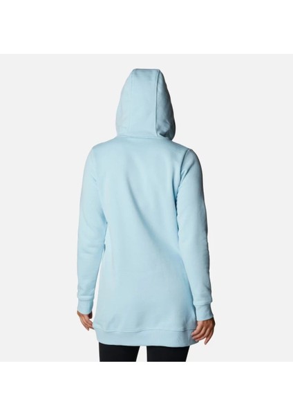 W Rush Valley Long Hoodie Bayan Kapüşonlu Sweatshirt