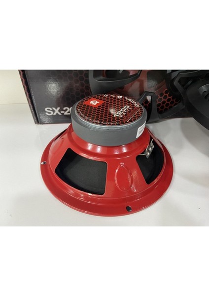 Netex Aqoustics SX-20SPL 20 cm Spl Midrange 1200 Wat 150 Rms
