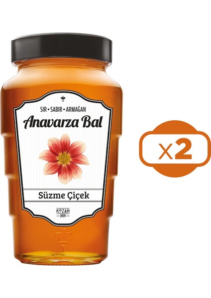 Süzme Çiçek Balı 850 gr x 2 Adet