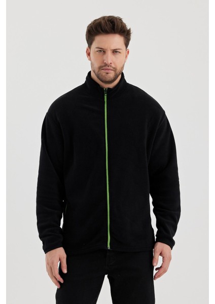 Alexandergardı Dık Yaka Cepli Fermuarlı Polar (E21-811 01) modelleri