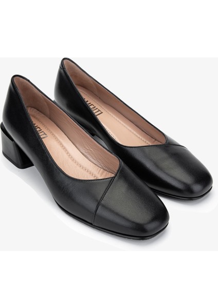 Kadın Deri Siyah Deri Topuklu Ayakkabı 33 ZC-7716 Bn Ayk SK24-25 Sıyah Dr fiyatları