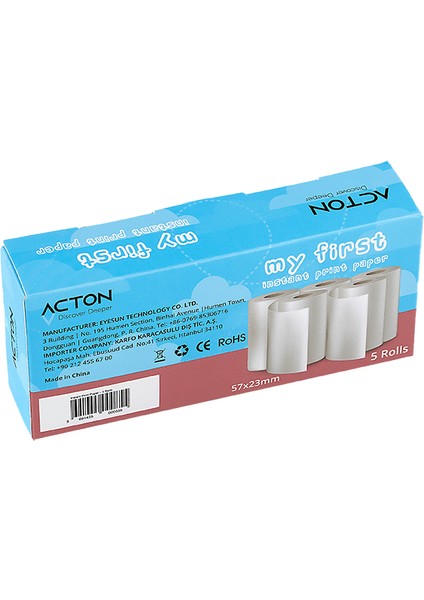 Şipşak Dijital Çocuk Fotoğraf Makinesi Kağıdı (5li Paket) fiyatları