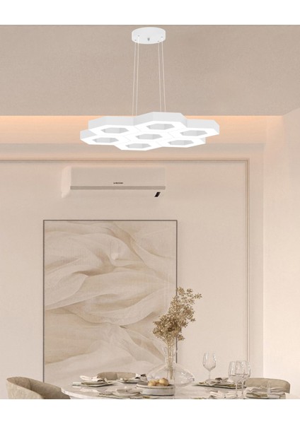 Miele (Beyaz Kasa, Sarı Işık) Ledli Modern Sarkıt LEDAvize fiyatları