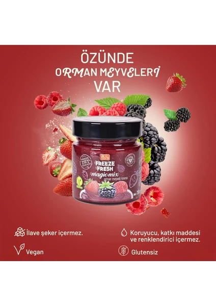 Freeze Fresh Orman Meyveli Magic Mix 250 G