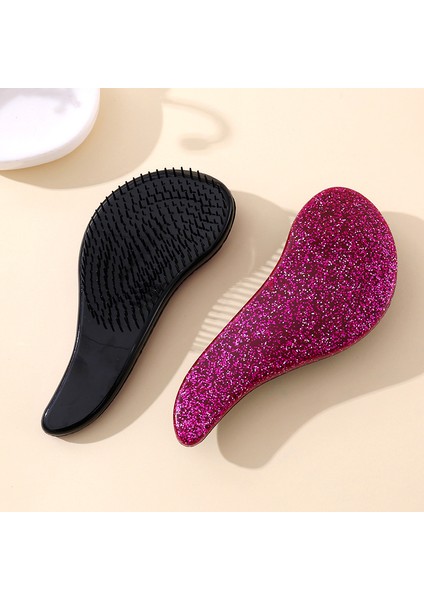 Mavi Sihirli Kolu Dolaşık Açıcı Tarak Duş Saç Fırçası Tarak Profesyonel Masaj Salonu Şekillendirici Taming Aracı Kıvırcık Kız Yöntemi (Yurt Dışından) indirimleri