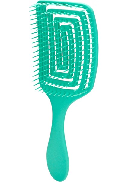 Yeşil Dolaşık Açıcı Fırça Kıvırcık Saç Derisi Masaj Tarak Kadınlar Için Islak Kıvırcık Detangle Saç Fırçası Salon Kuaförlük Şekillendirici Araçları (Yurt Dışından)