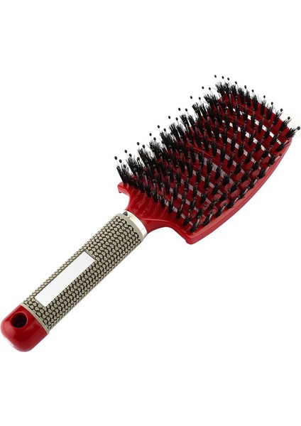 Kırmızı 01 Pop Fırça Brosse Dolaşık Açıcı Saç Fırçası Kadın Naylon Saç Derisi Masaj Saç Tarak Islak Kıvırcık Saç Fırçası Kuaförlük Şekillendirici Araçları (Yurt Dışından)