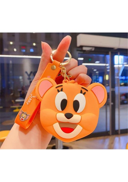 Jerry Face Silikon Bozuk Para Cüzdanı