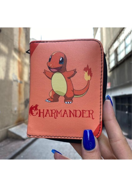Pokemon Charmander Kısa Cüzdan