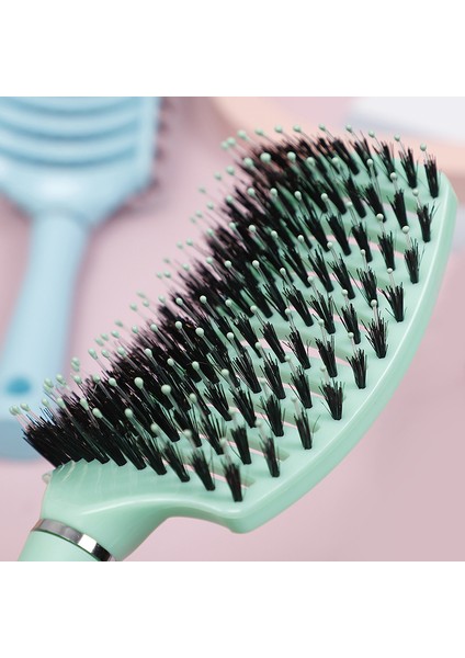 No.8 Kadın Islak Kıvırcık Detangle Saç Fırçası Saç Fırçası Saç Derisi Masaj Tarak Saç Fırçası Kıl ve Naylon Salon Kuaförlük Şekillendirici Aksesuarları (Yurt Dışından) fiyatları