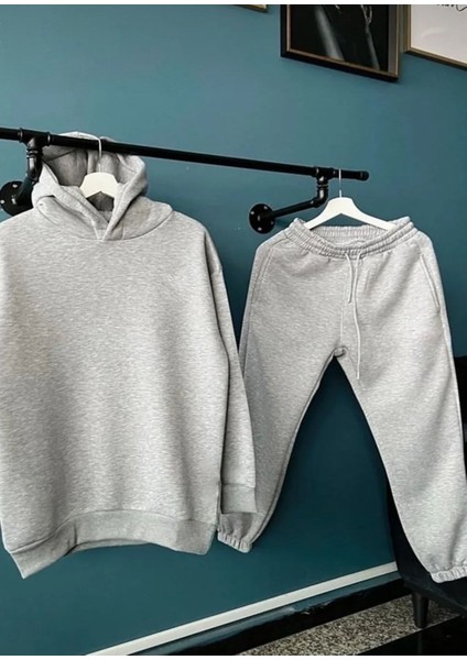 Kapüşonlu Sweatshirt Üst 3 Iplik Şardonlu Kalın Kaliteli.