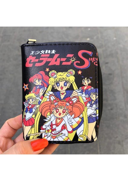 Anime Sailor Moon All Characters Kısa Cüzdan fiyatları