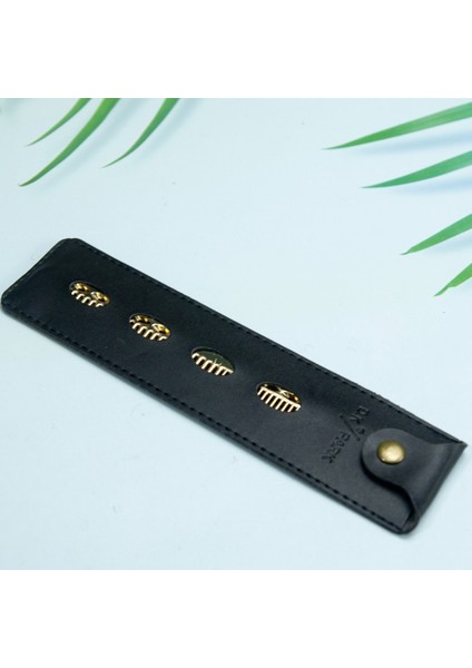 Kapak Küçük Boyutlu 1 Adet Metal Saç Tarak Profesyonel Kuaförlük Taraklar Saç Kesme Ölme Fırçası Taşınabilir Salon Saç Berber Aksesuarları Araçları (Yurt Dışından)
