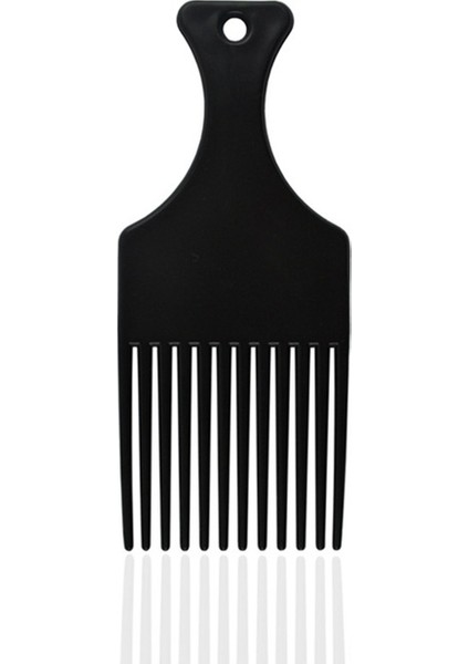 Siyah Geniş Diş Fırçası Seçim Tarak Çatal Saç Fırçası Eklemek Saç Toplama Tarak Plastik Tarak Kıvırcık Afro Saç Şekillendirici Araçları Kadın Erkek (Yurt Dışından)