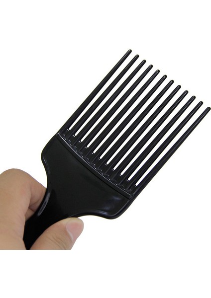 Siyah Geniş Diş Fırçası Seçim Tarak Çatal Saç Fırçası Eklemek Saç Toplama Tarak Plastik Tarak Kıvırcık Afro Saç Şekillendirici Araçları Kadın Erkek (Yurt Dışından) indirimleri