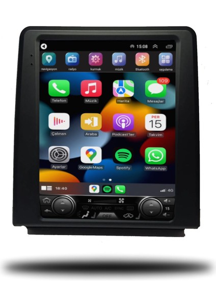 Renault Clio 5 Tesla Ekran Android Carplay Multimedya 2019-2022 6gb Ram - 128GB Hafıza - 8 Çekirdek fiyatları