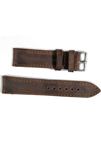 Greyzi Deri Her Saate &fosil Uygun Saat Kordonu 22 mm Kahve fiyatları