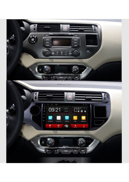 Kia Rio 2015-2017 Android Multimedya Carplay 2GB/32GB 9 Inc Hd IPS Ekran Park Kamerası Hediyeli indirimleri