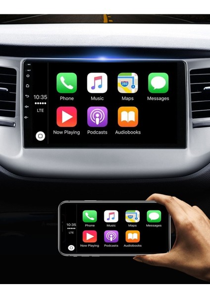 Hyundai Tucson Android 12 Multimedya Carplay 2GB/16GB 9 Inc IPS Ekran Hd Park Kamerası Hediyeli