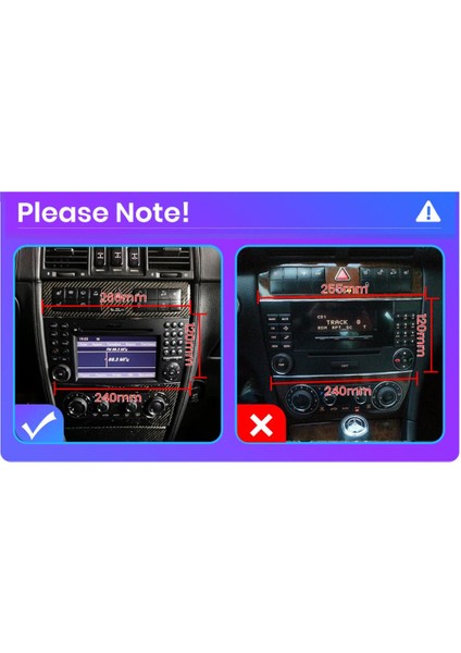 Mercedes Benz C Class W 203 Android Multimedya Carplay 9 Inc Hd IPS Ekran 4GB/64GB Kamera Hediyeli modelleri